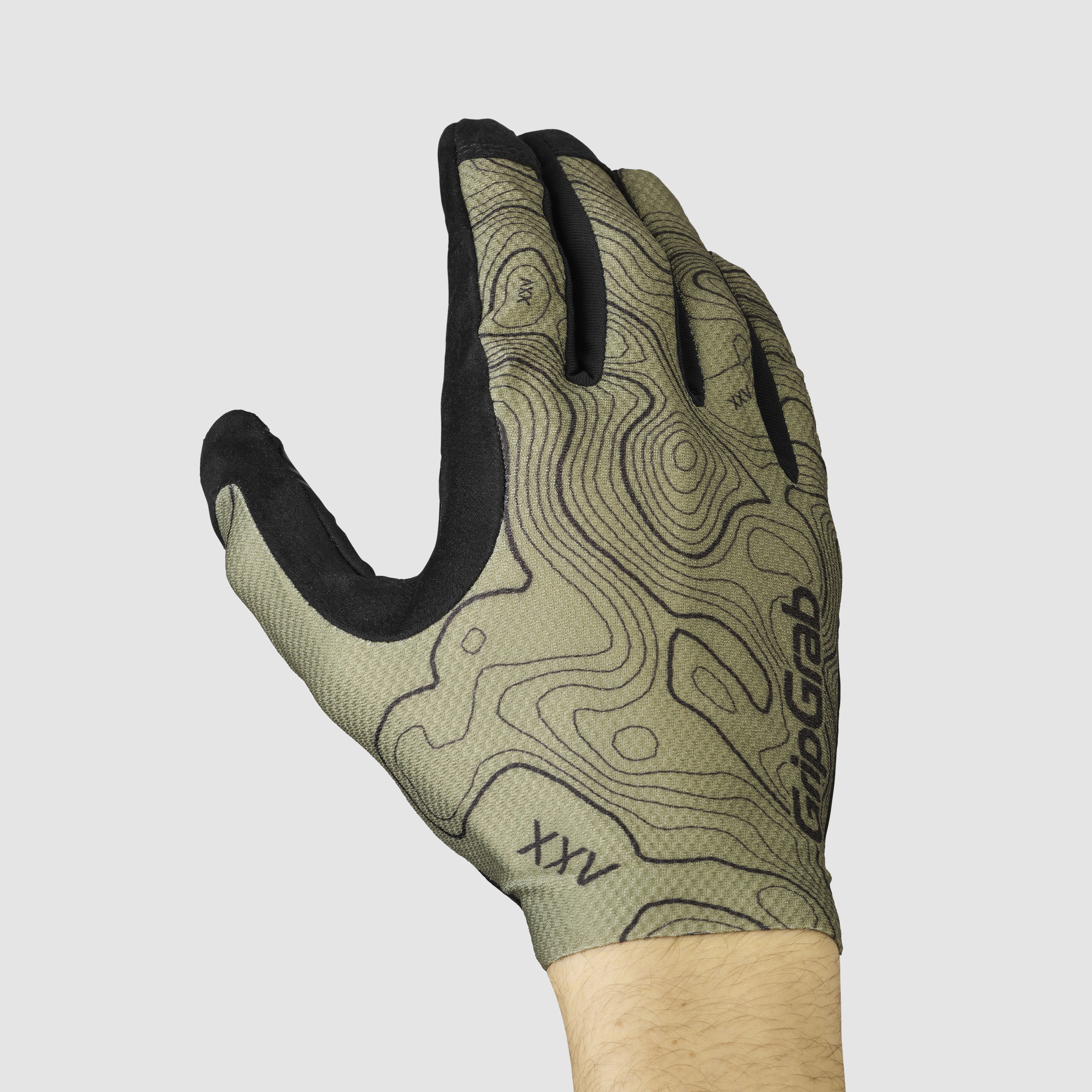 Beklædning - Cykelhandsker - GripGrab Rebel Langfingret Sommerhandsker - Olive Green
