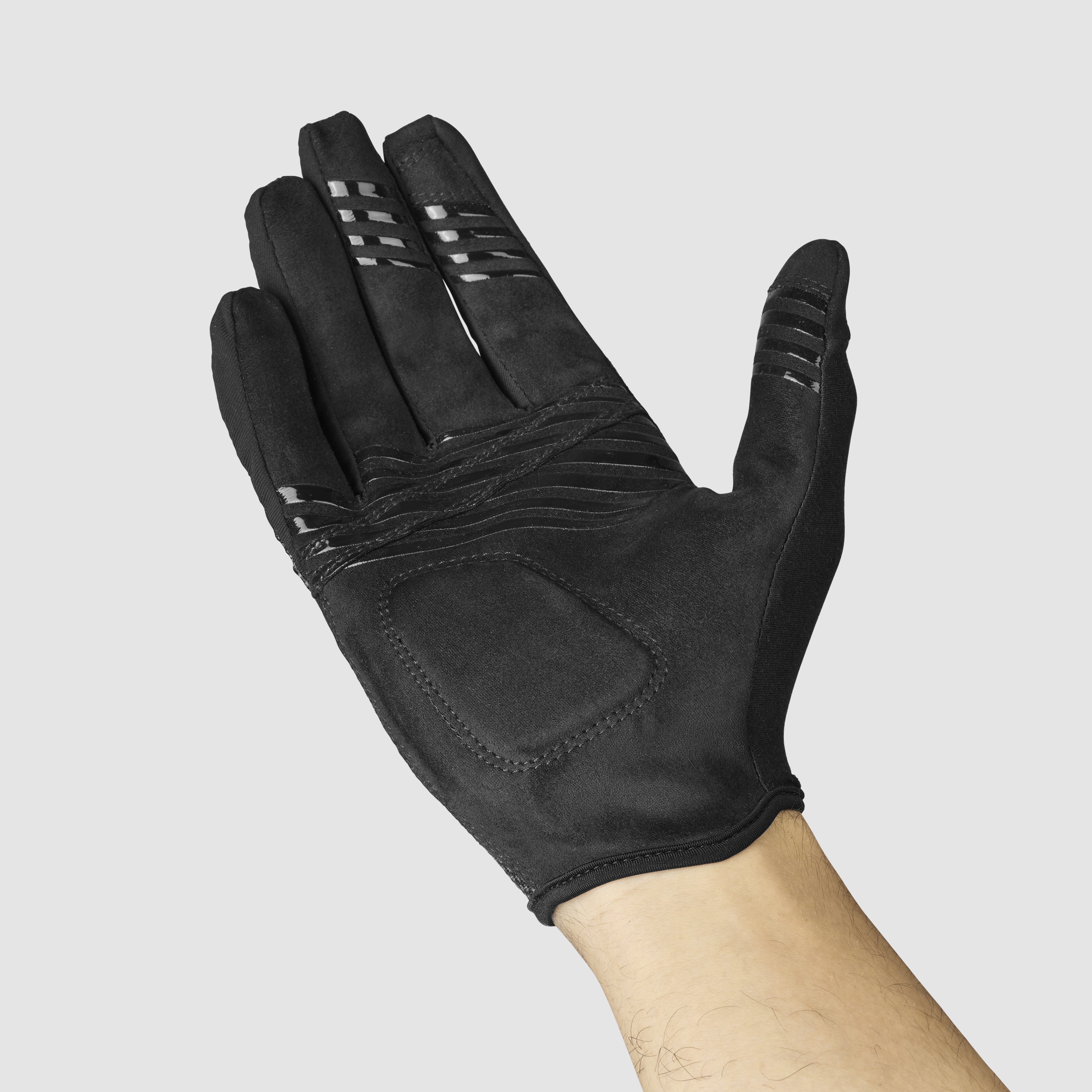 Beklædning - Cykelhandsker - GripGrab RIDE Lite Langfingret Sommerhandsker - Black