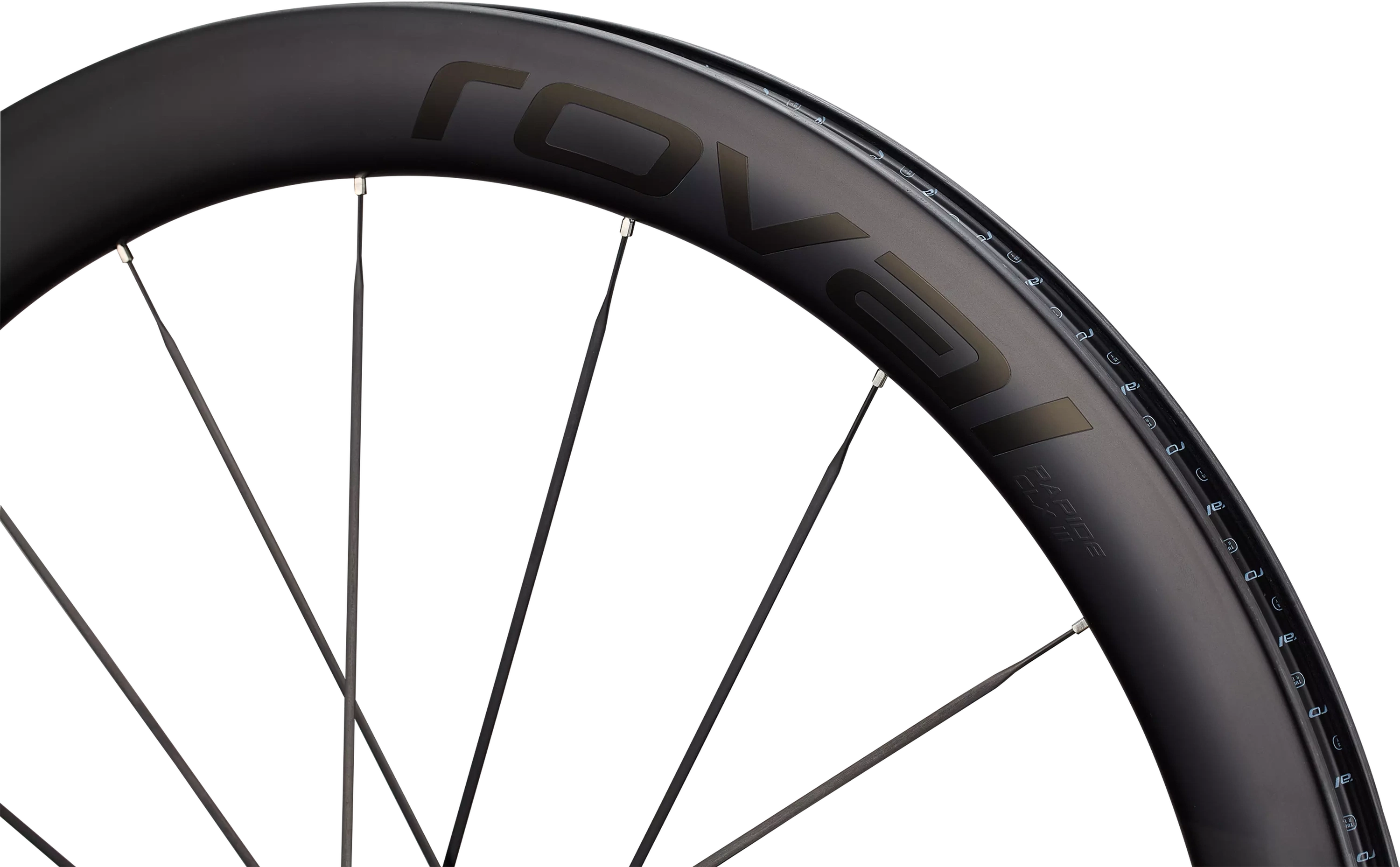 Reservedele - Hjulsæt - Specialized Rapide CLX III 28" / 700c - Front - Satin Carbon/Gloss Black