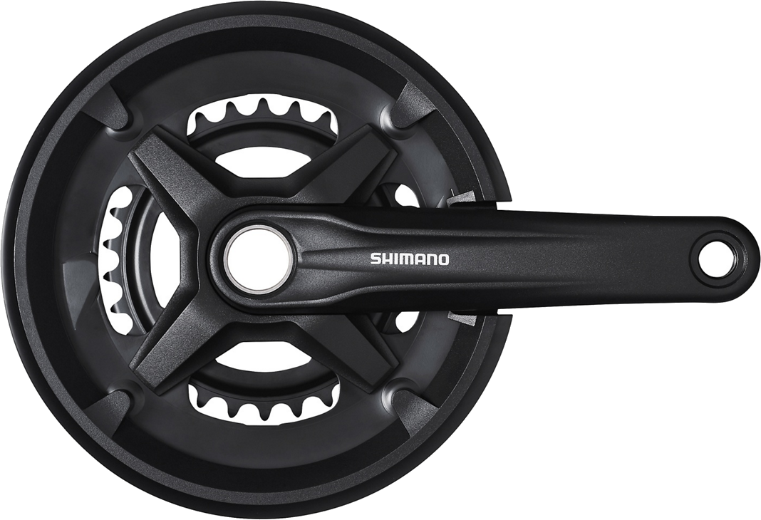 Shimano Deore Kranksæt 9speed - Sort - FC-MT210 36/22T - 175mm