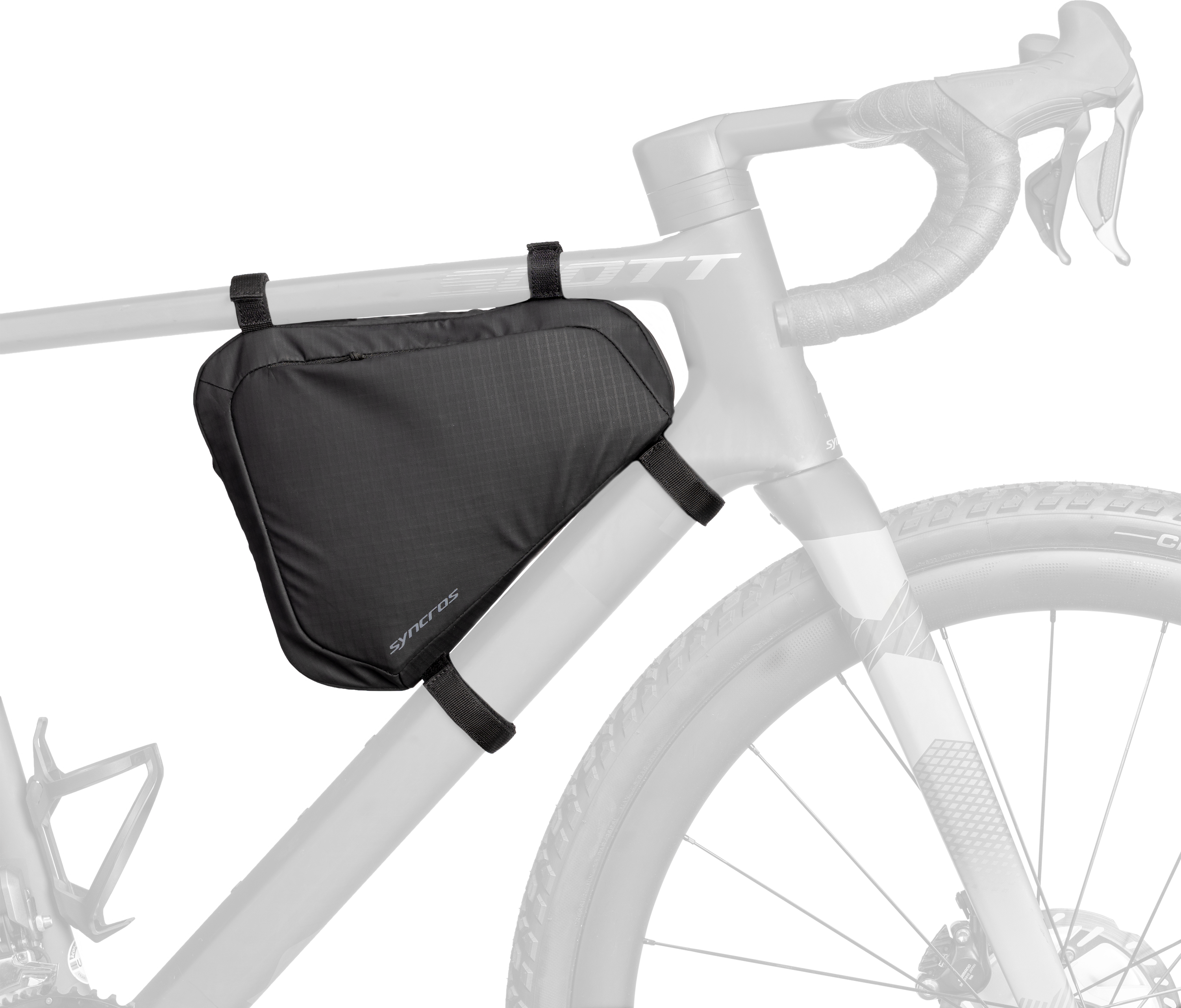 Tilbehør - Cykeltasker - Syncros Frame Bag Ride Triangle Steltaske - Sort