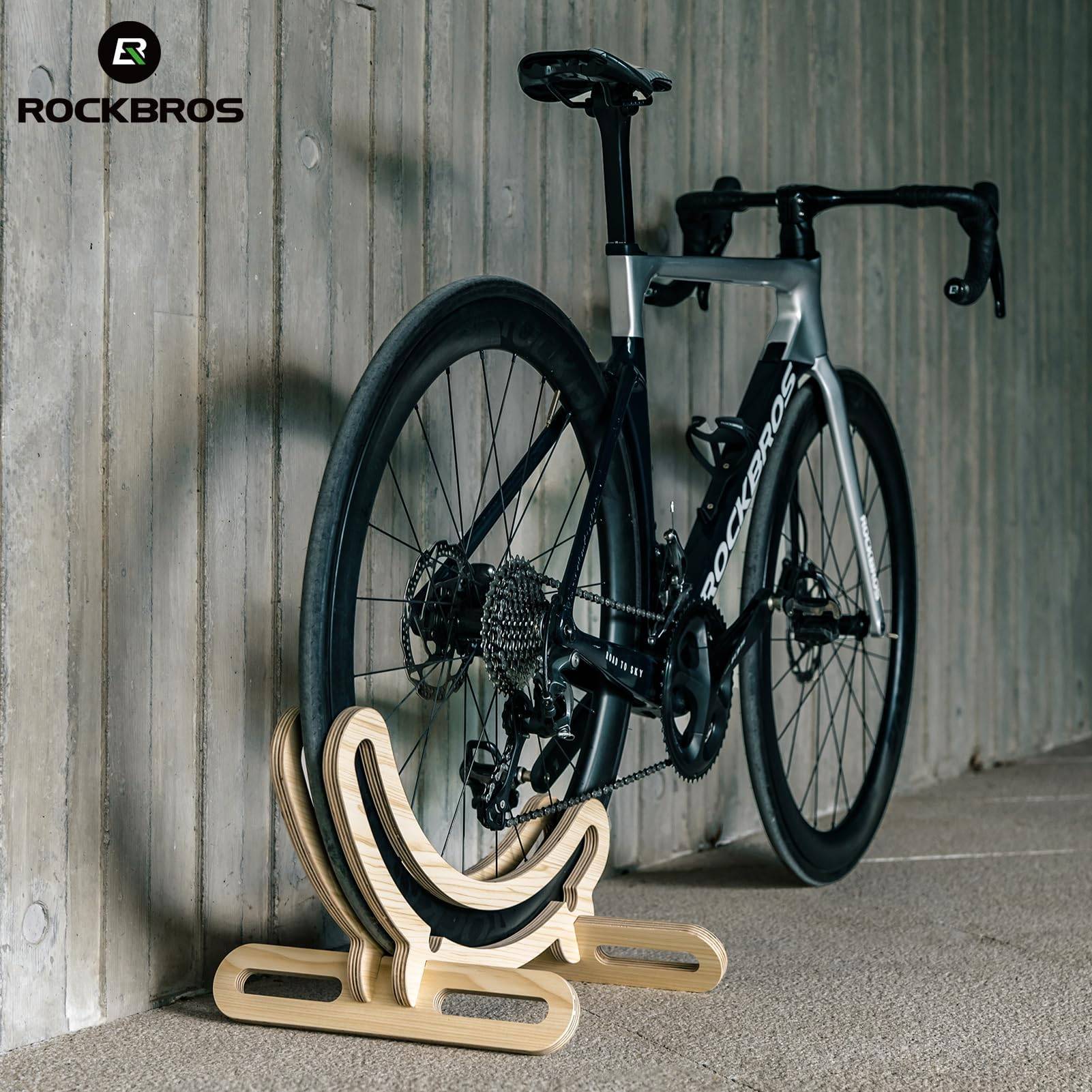 Tilbehør - Cykelholdere - RockBros Easy Udstillingsstander i Træ