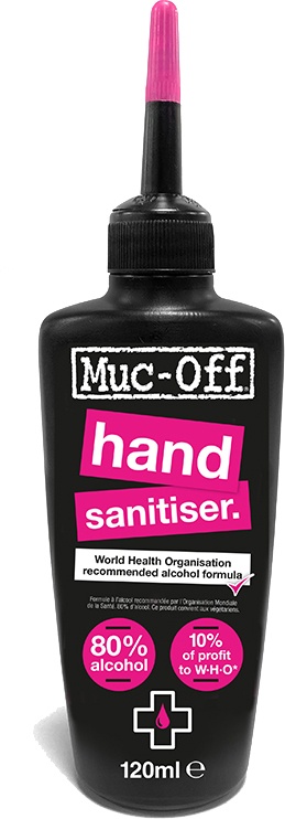 Beklædning - Krops- & tøjpleje - Muc-Off Antibacterial Sanitising Håndsprit Gel - 120 ml