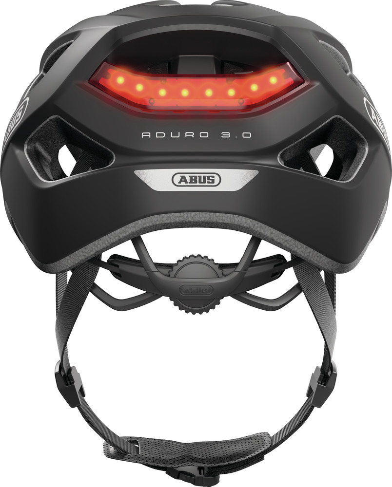 Beklædning - Cykelhjelme - Abus Aduro 3.0 m. LED - Velvet Black