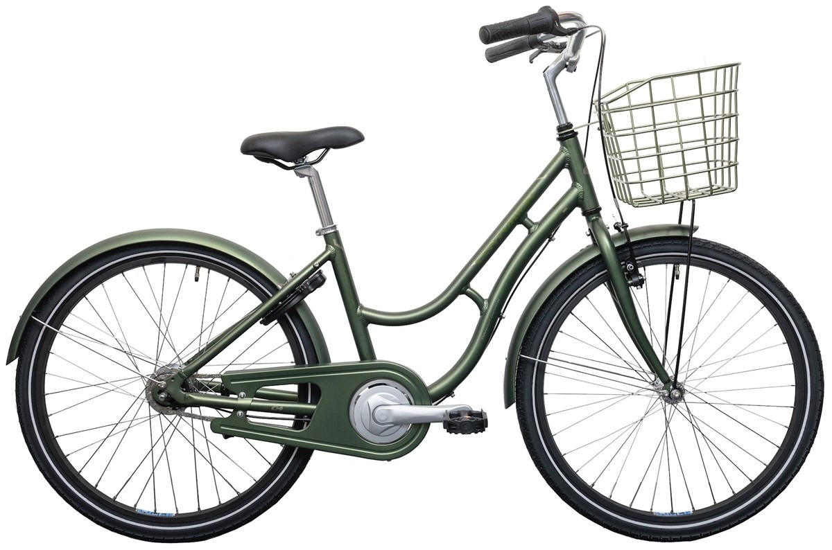 Cykler - Børnecykler - Centurion Basic Urban Pige 20" 3g 2023 - Grøn