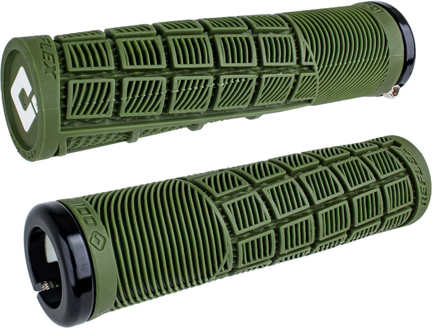 ODI Reflex V2.1 Lock-On MTB Greb 135mm - Olive