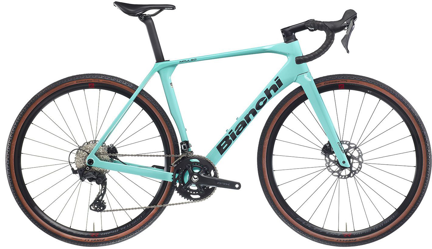 Cykler - Racercykler - Bianchi Impulso Comp GRX 610 2025 -  Terra/Black Glossy