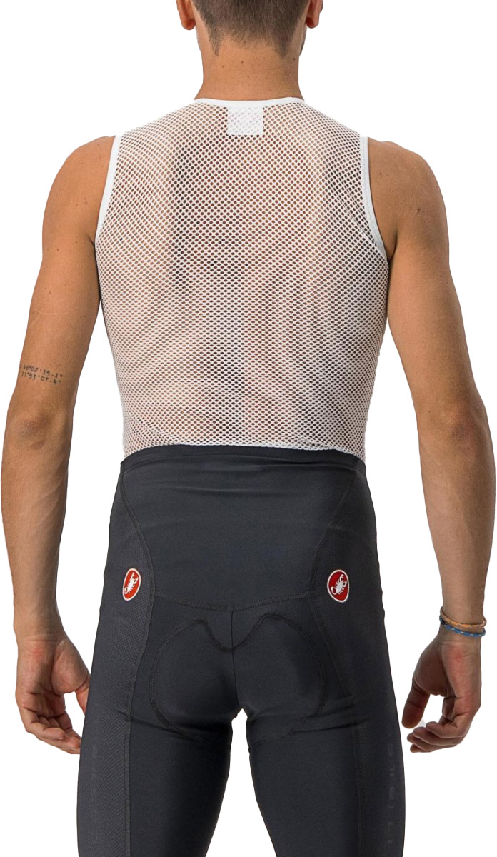Beklædning - Baselayer / Undertøj - Castelli CORE MESH 3 SLEEVELESS Baselayer - White