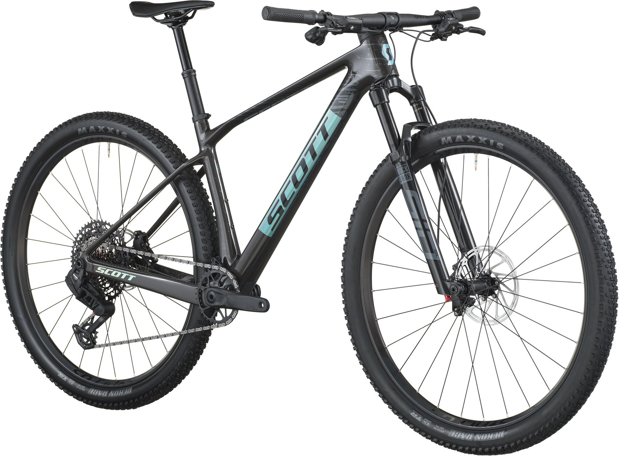 Cykler - Mountainbikes - Scott Scale RC Team 2026 - Carbon Black