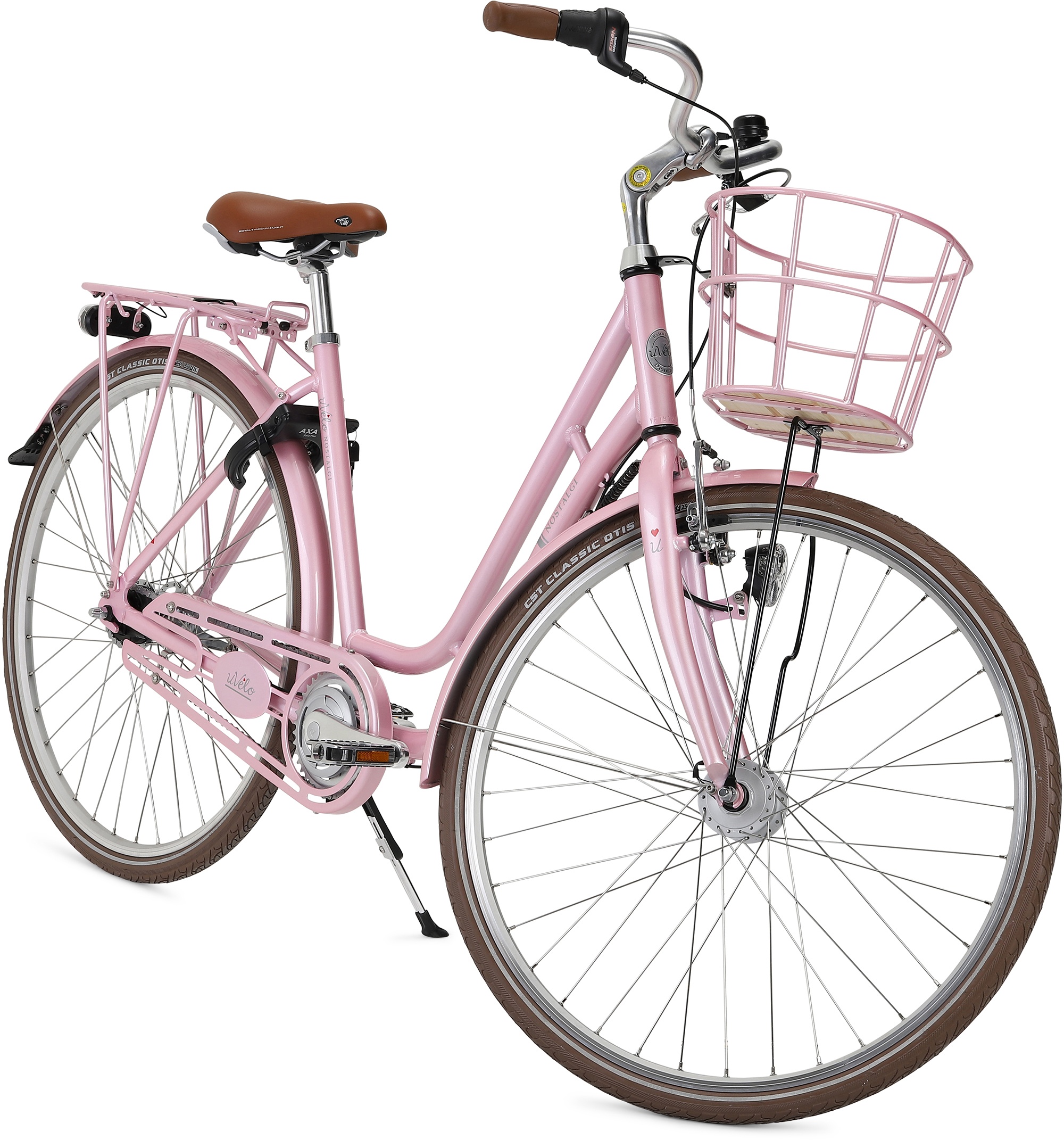Cykler - Damecykler - uVélo Nostalgi 7g Dame 2021 - Lyserød