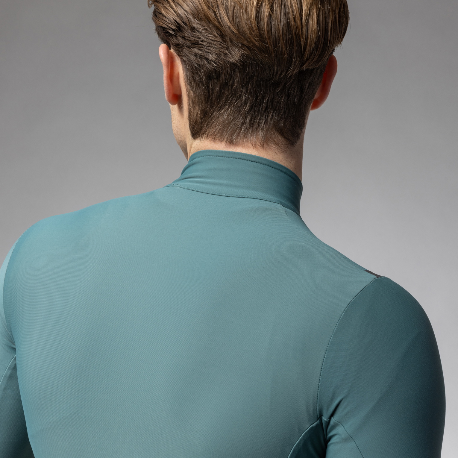 Beklædning - Cykeltrøjer - Alé WARM RACE MAGLIA ML LS Jersey - Verde Molo/Pier Green