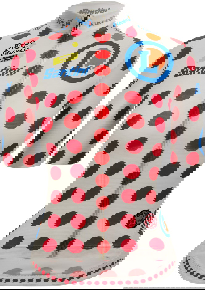 Santini Tour de France – FEMMES AVEC ZWIFT og#x2013; Womenog#x27;s – Polka Dot Jersey