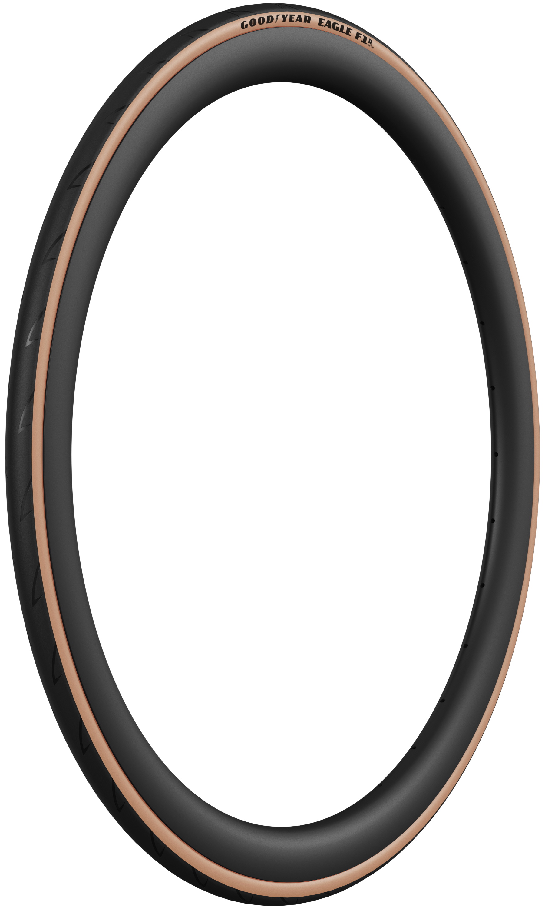 Reservedele - Cykeldæk - Goodyear EAGLE F1 R Tube Type 700x25/28 - Brun