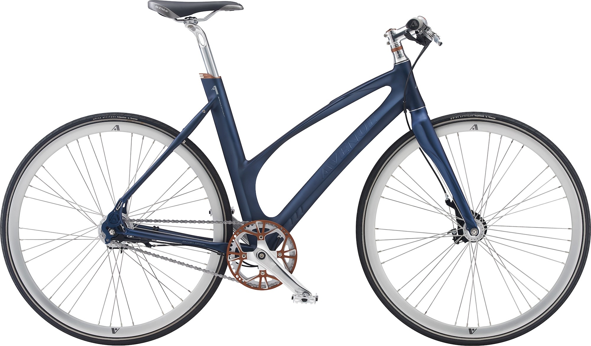 Cykler - Damecykler - Avenue Broadway Dame 7g 2023 - Blå