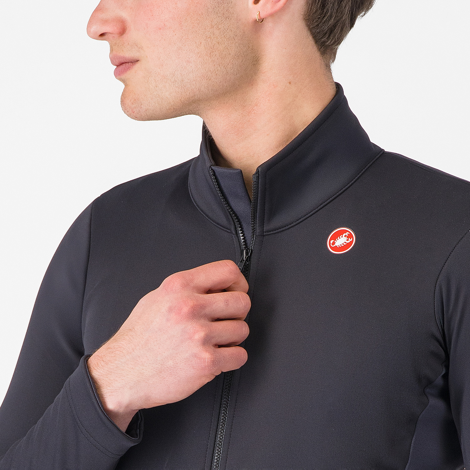 Beklædning - Cykeljakker - Castelli ENTRATA 2 Jacket - Light Black/Dark Gray