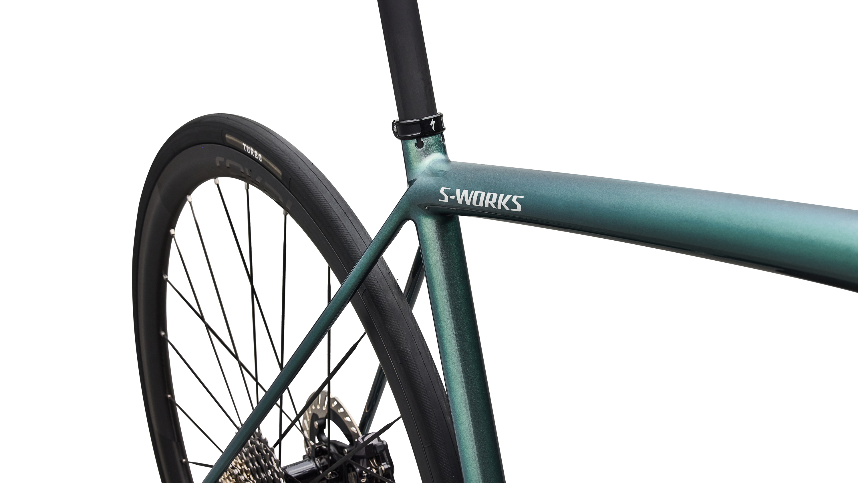 Cykler - Racercykler - Specialized S-Works Aethos 2 2026 - Gloss Premium Fjord Metallic / Dolomite Metallic