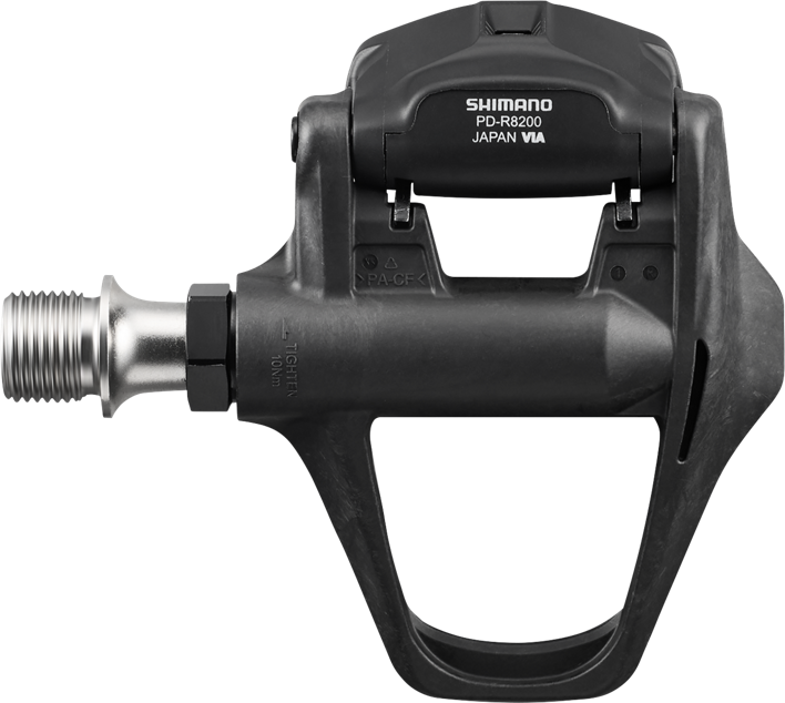 Tilbehør - Pedaler & Klamper - Shimano Ultegra PD-R8200 Pedal SPD-SLR Enkeltsidet - Sort