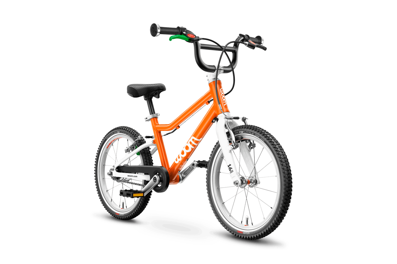 Cykler - Børnecykler - Woom Original 3 Automagic (Automatgear) - Flame Orange