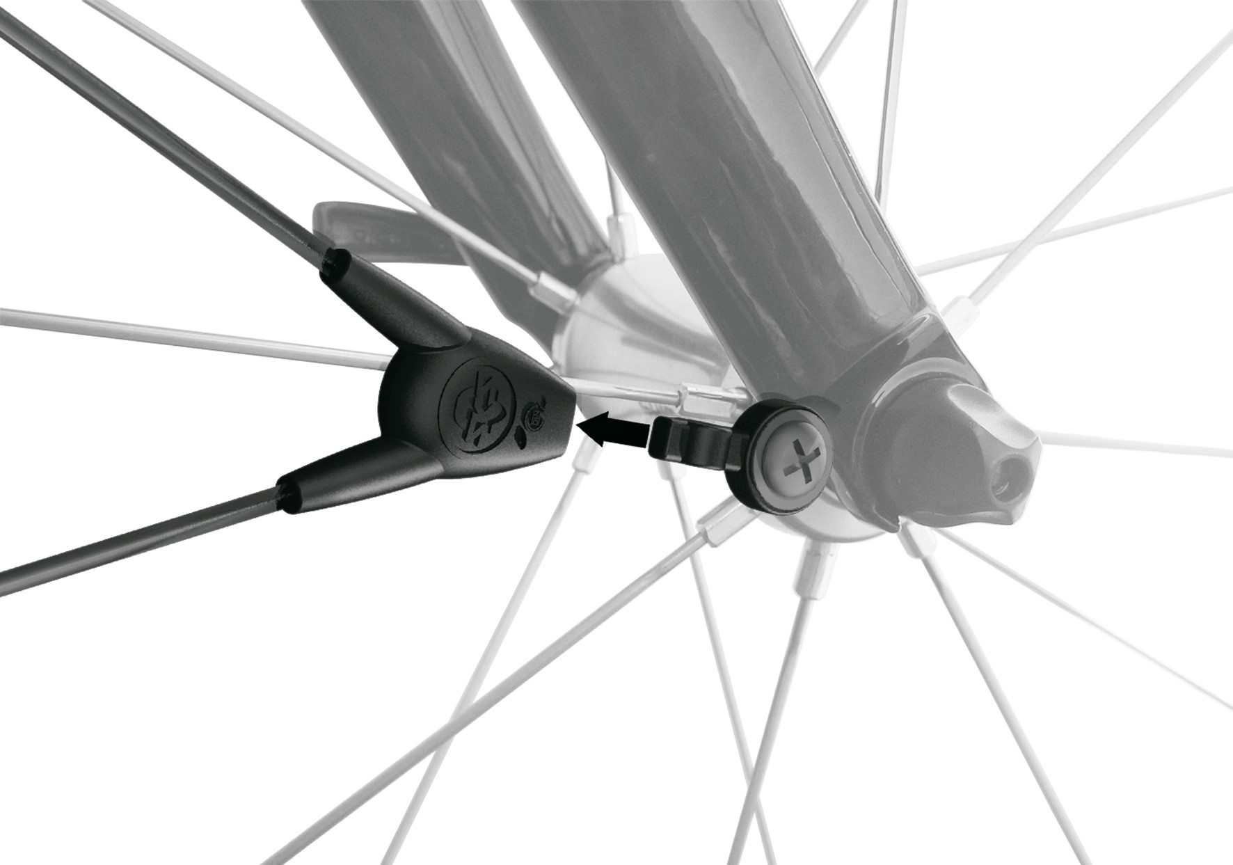 Reservedele - Reservedele til cykelskærme - SKS Bluemels skærmstiver kit forhjul 2 ASR-stays
