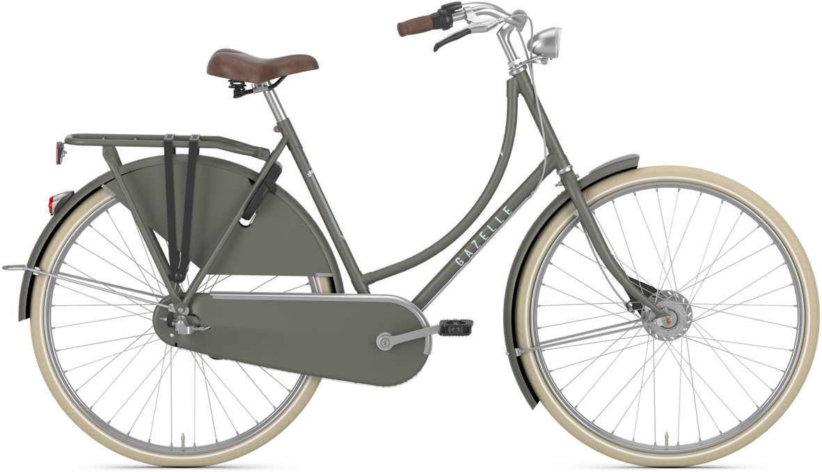 Cykler - Damecykler - Gazelle Classic Dame 2024 - Brun