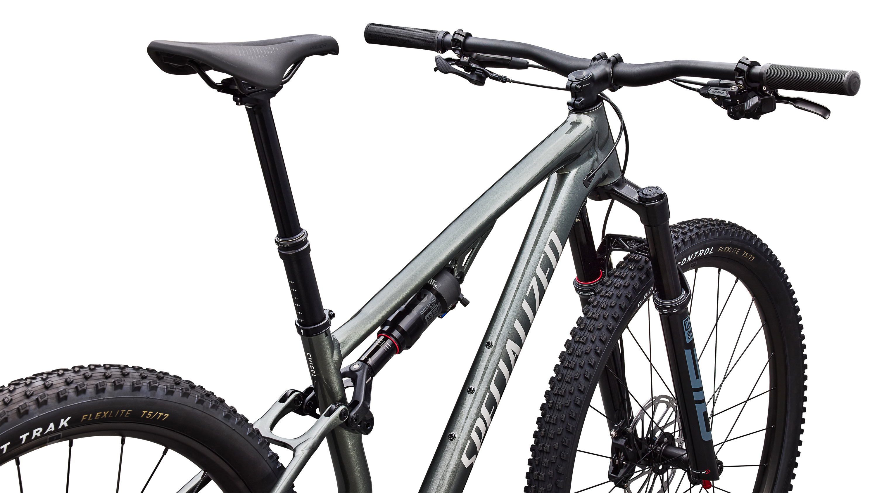 Cykler - Mountainbikes - Specialized Chisel Comp 2026 - Gloss Red Tint Over Silver Dust