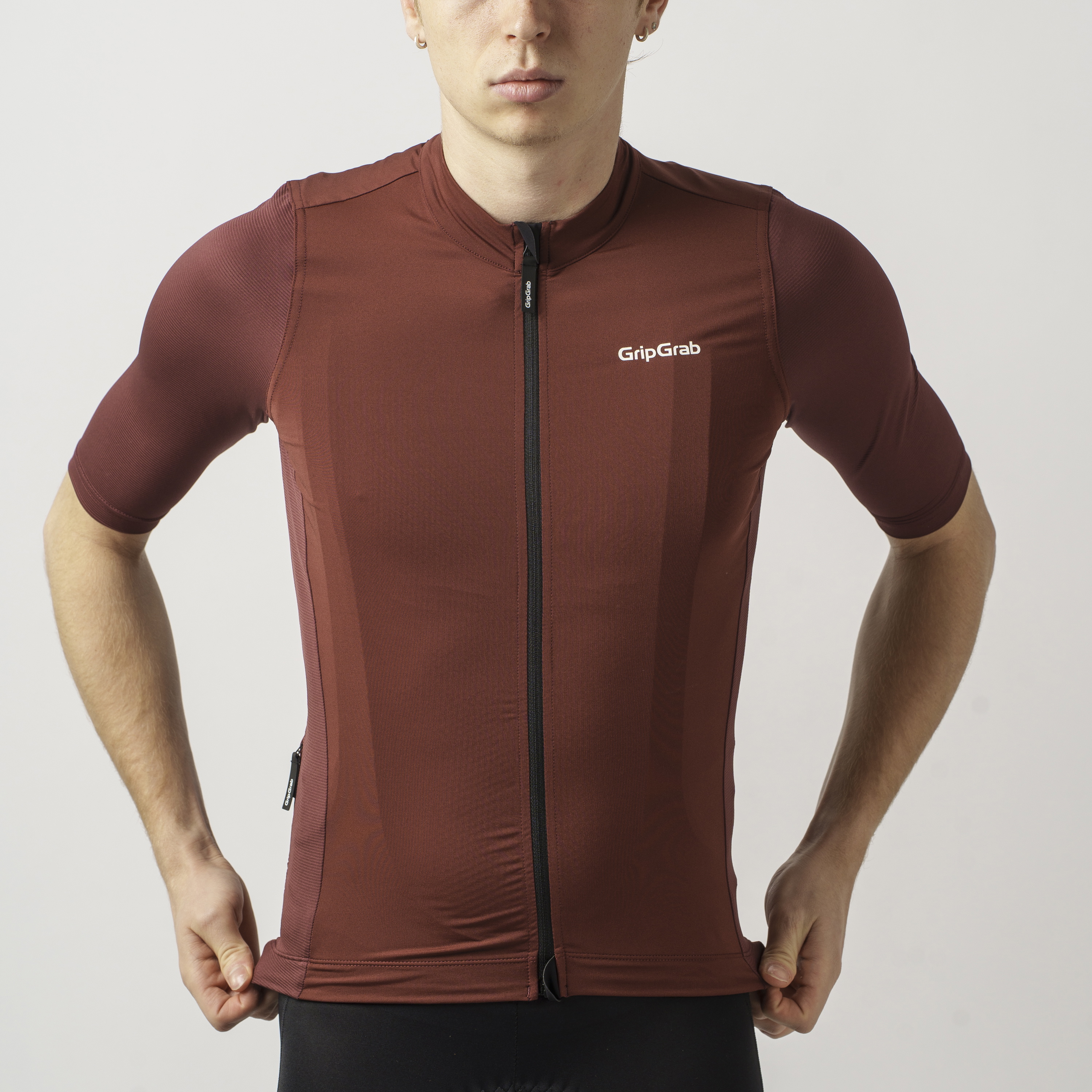 Beklædning - Cykeltrøjer - GripGrab Ride Kortærmet Cykeltrøje - Dark Red