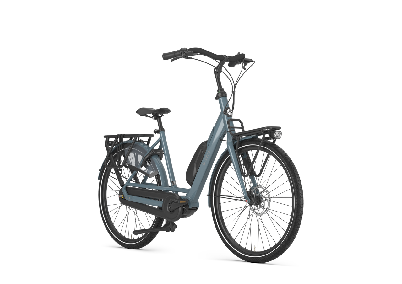 Cykler - Elcykler - Gazelle Bloom C7 Dame 2026 - Thunder Grey Blank