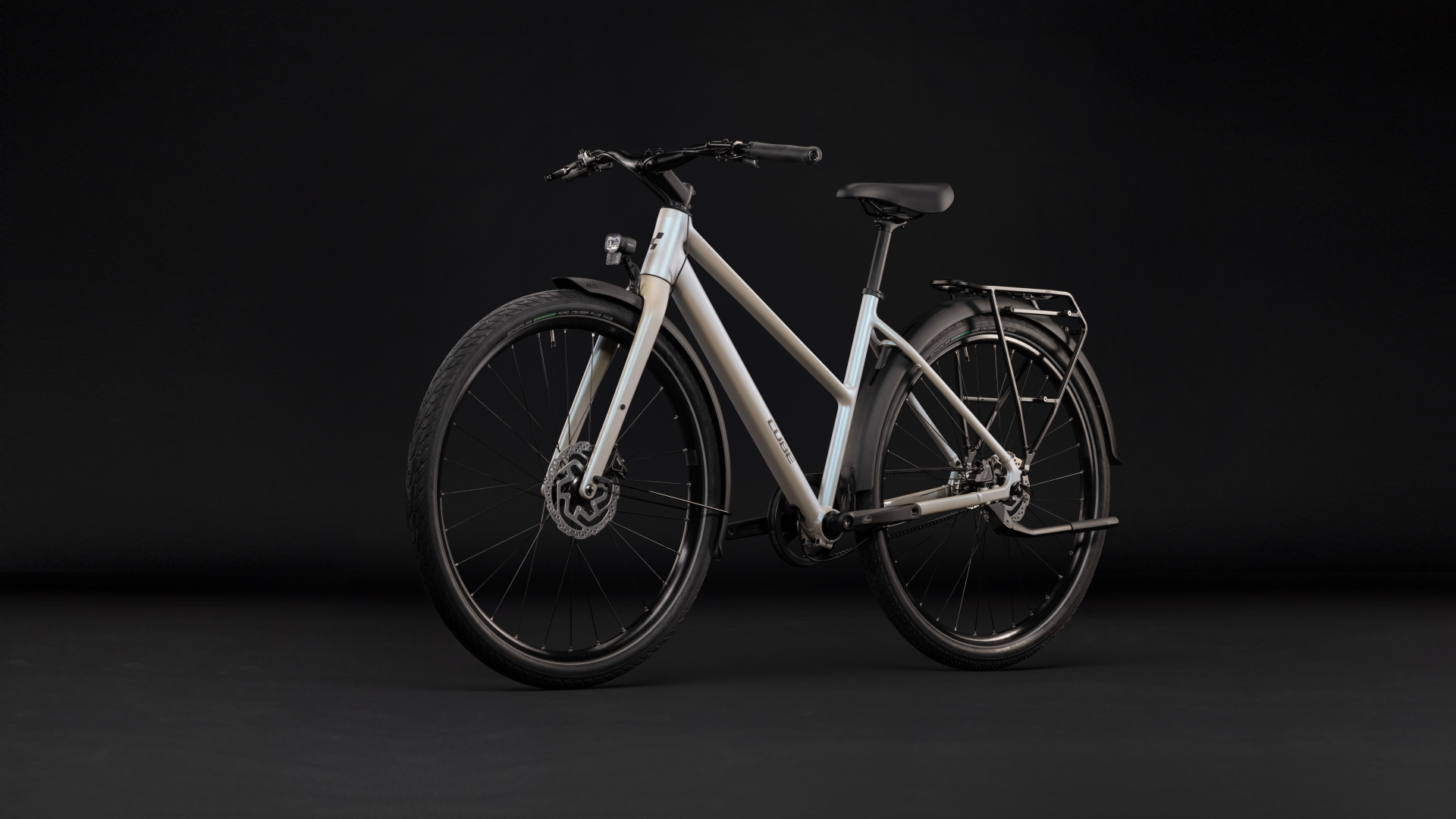 Cykler - Damecykler - Cube Editor ONE FE (Fully Equipped) Trapeze Dame 2027 - Glintsand´n´Black