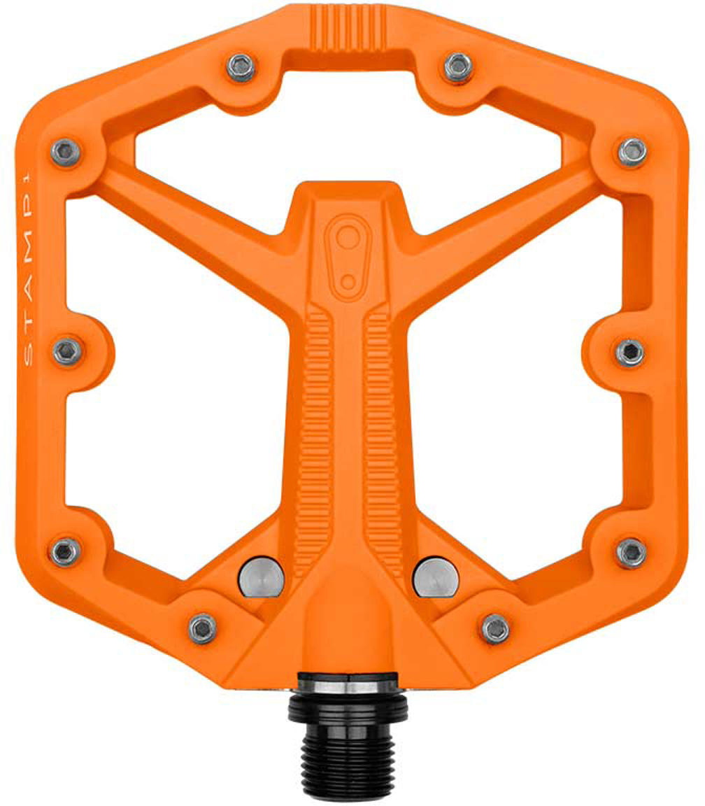 CrankBrothers Pedal Stamp 1 - Small - Orange (Gen. 2)