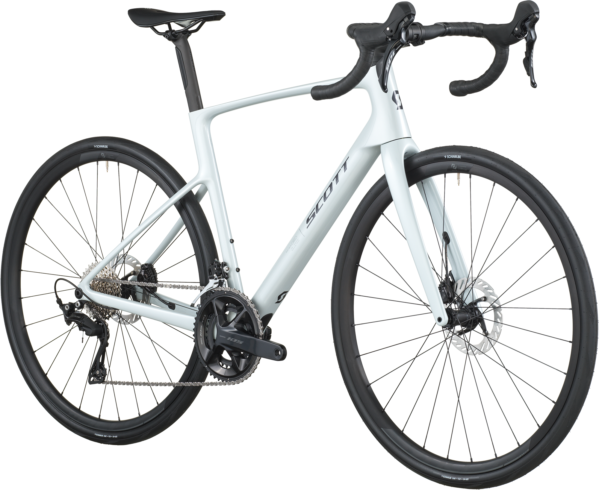 Cykler - Racercykler - Scott Addict 50 2026 - Cumulus White