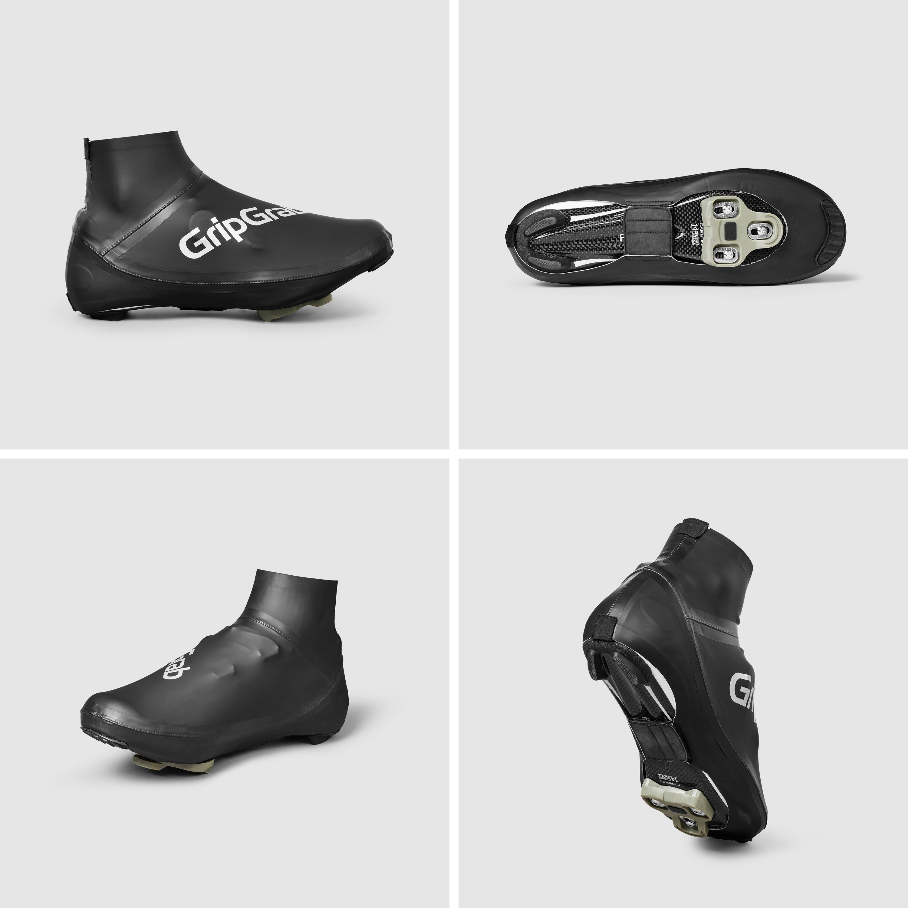 Beklædning - Skoovertræk - GripGrab Faststream Aero Skoovertræk - Black