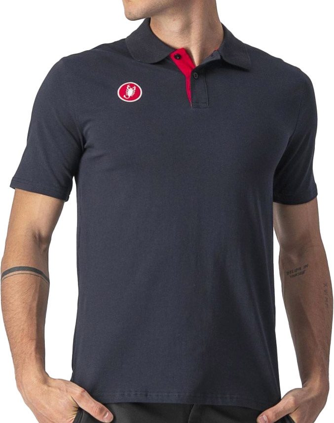 Beklædning - Merchandise - Castelli RACE DAY POLO T-Shirt - Sort