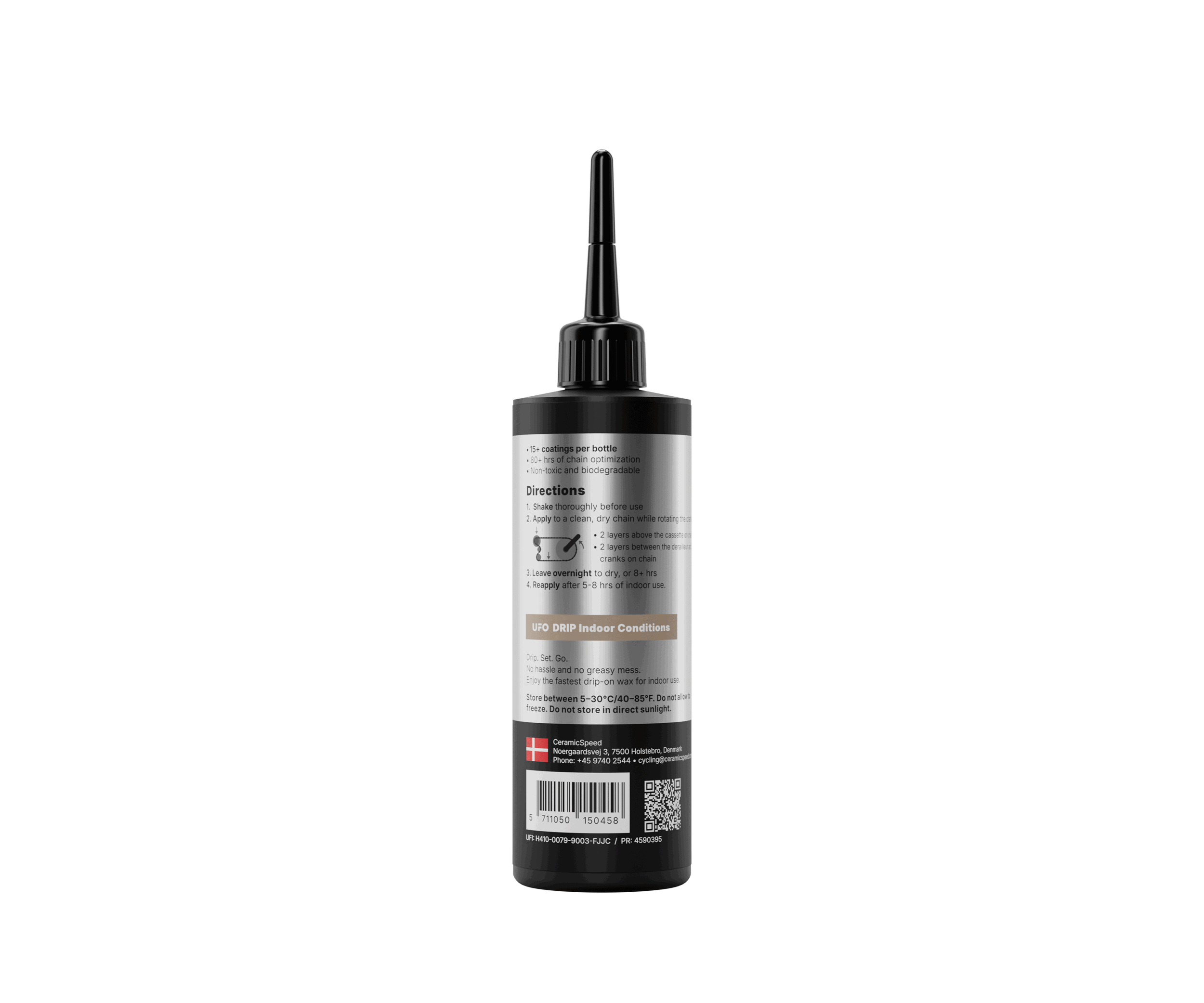 Tilbehør - Olie / Fedt - CeramicSpeed UFO DRIP Indoor Conditions 100ml