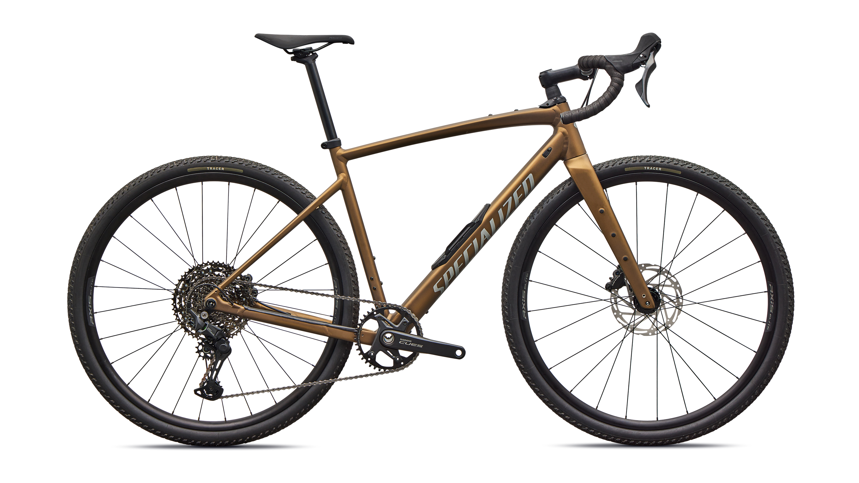 Cykler - Gravel cykler - Specialized Diverge 4 Sport Alloy 2026 - Satin Burnt Gold Metallic / Shadow Silver
