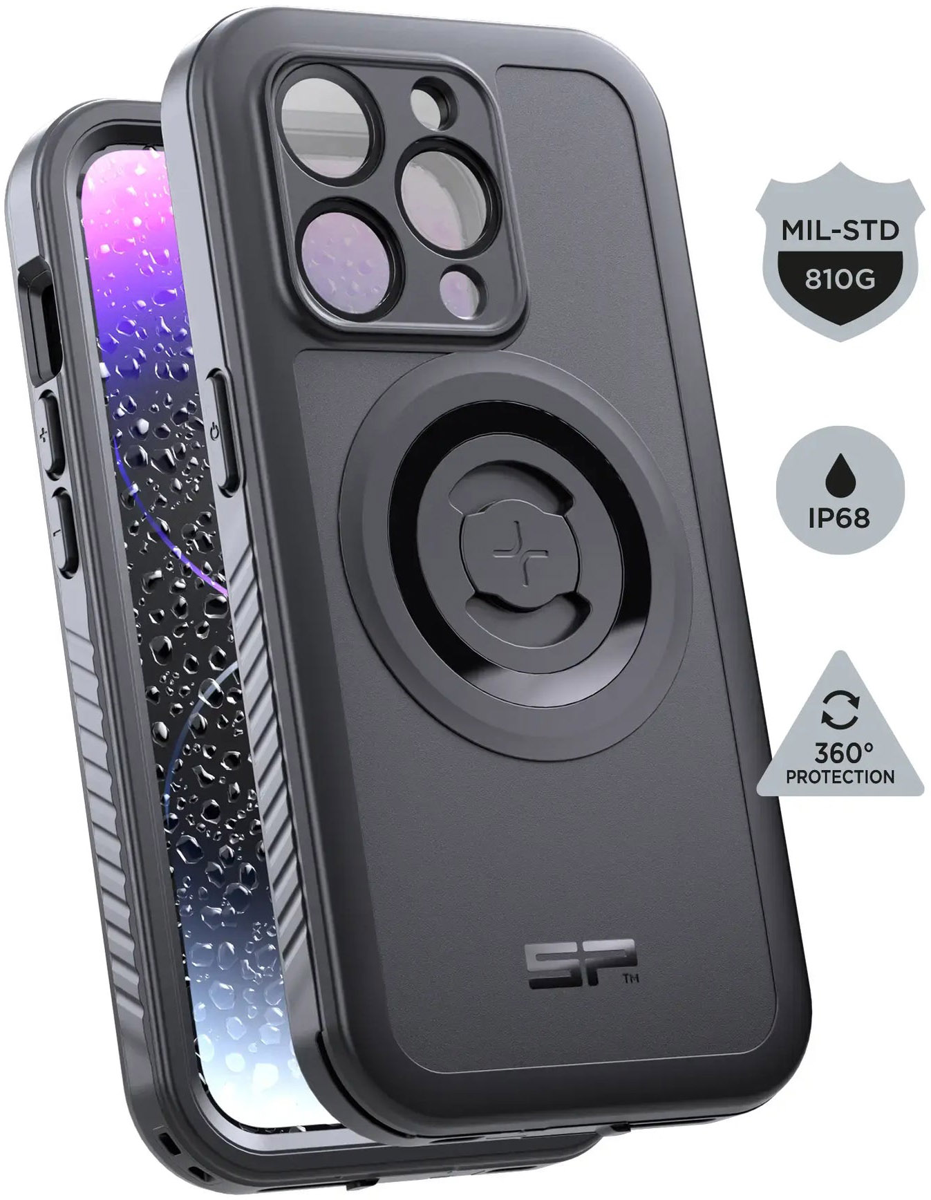 Tilbehør - Mobilholdere - SP Connect Smartphone Cover Case Xtreme - iPhone 14 Pro
