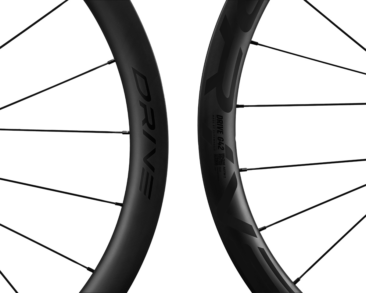 Reservedele - Hjulsæt - Elite Wheels Drive G42 Gravel Hjulsæt 700C Disc - Shimano HG