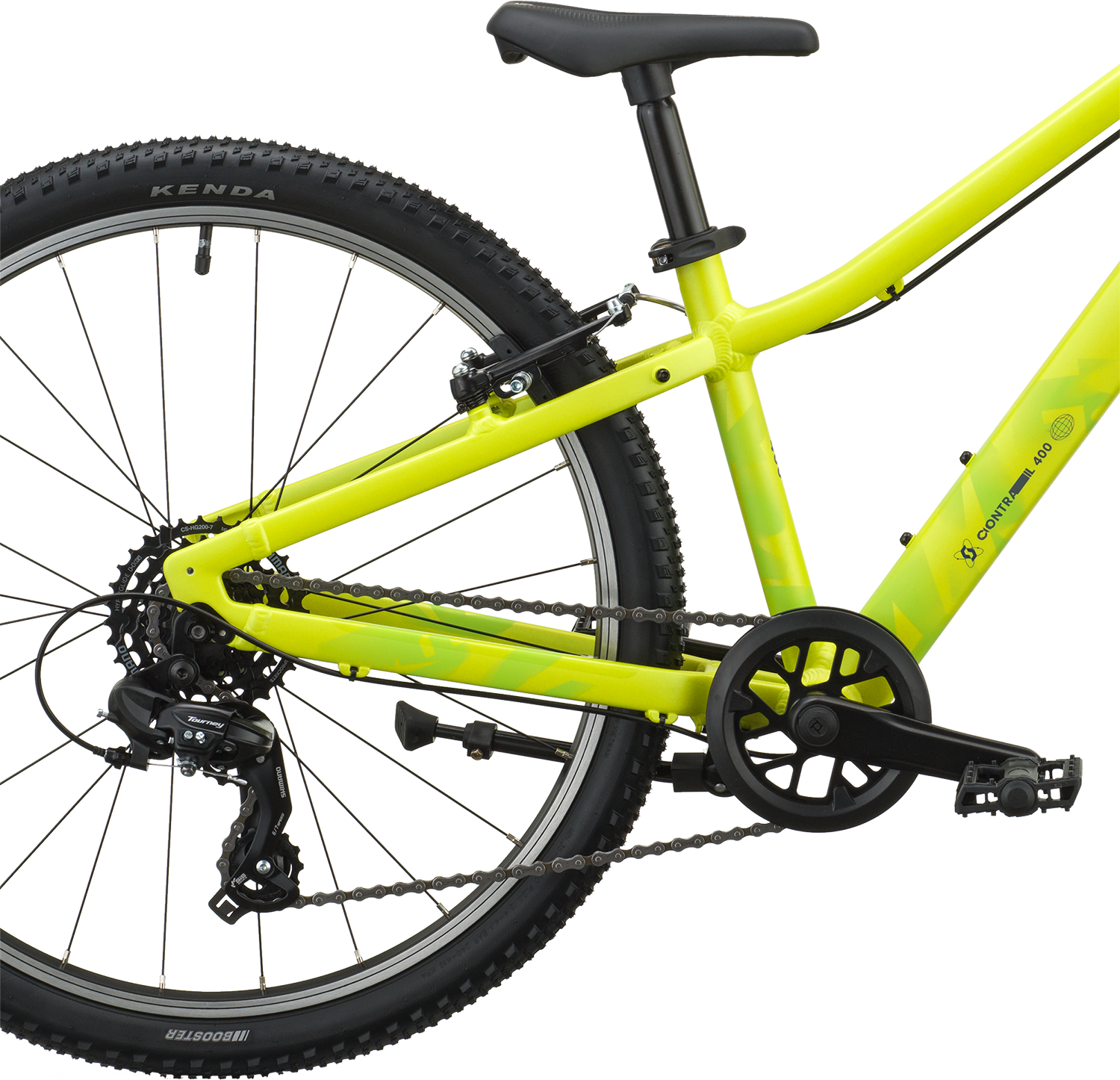 Cykler - Børnecykler - Scott Contrail 400 2027 - Zesty Yellow