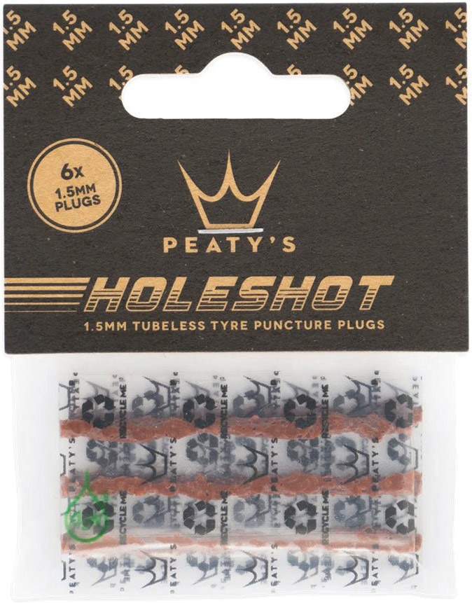 Billede af Peaty's Holeshot Tubeless Plugger Pack (6 stk. 1.5mm)