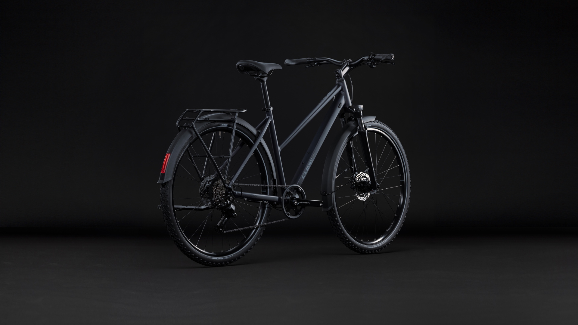 Cykler - Damecykler - Cube Nature ONE FE (Fully Equipped) Trapeze Dame 2027 - Ink´n´Grey