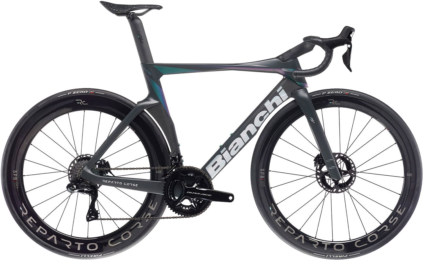 Bianchi Oltre RC Dura Ace Di2 24g 2023 - Sort