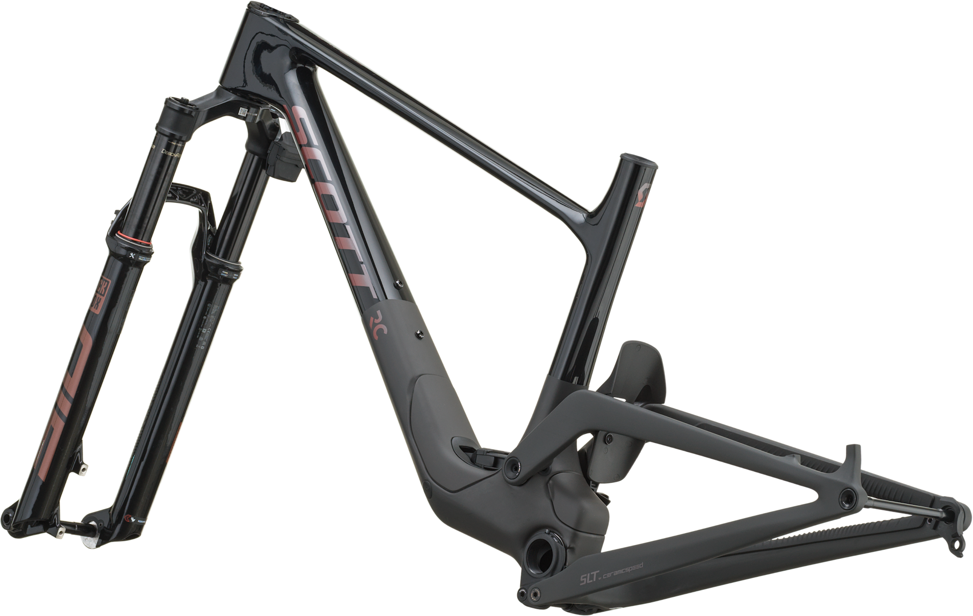 Cykler - Mountainbikes - Scott Frame+Fork Spark RC SL 2027 - Piano Black