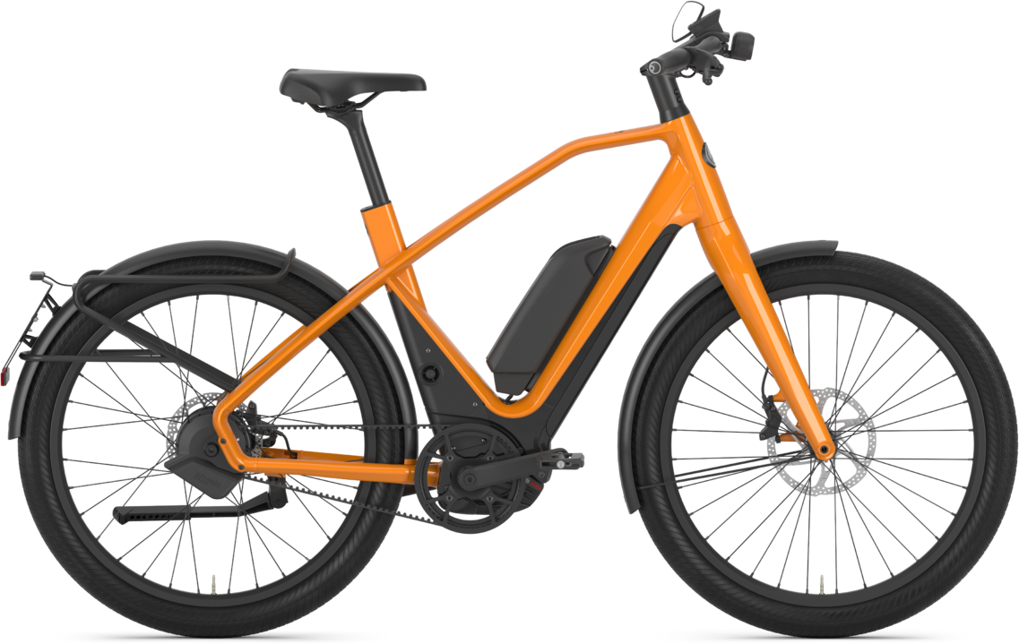 Cykler - Elcykler - Gazelle No1 1125Wh Speed Pedelec 45 km/t 2023 - Orange