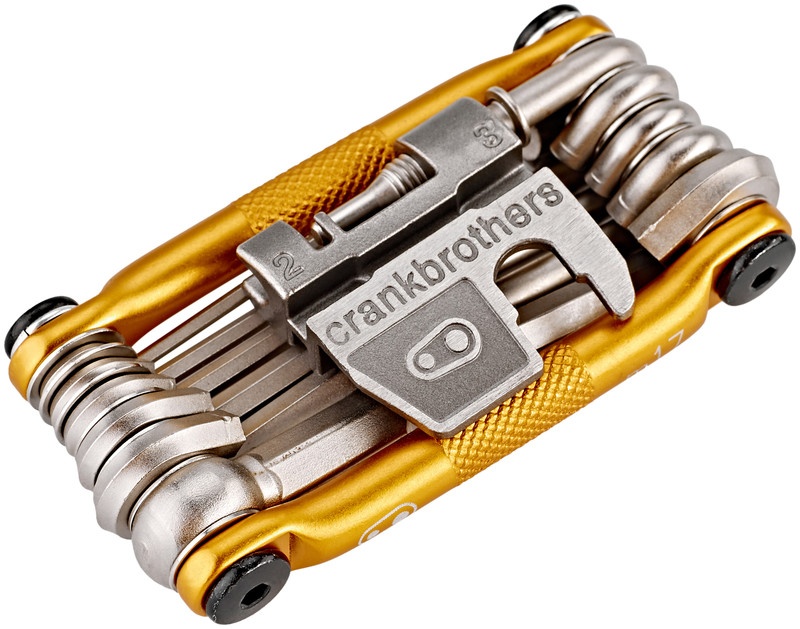Tilbehør - Værktøj - Crankbrothers Multi-tool M17 - Gold