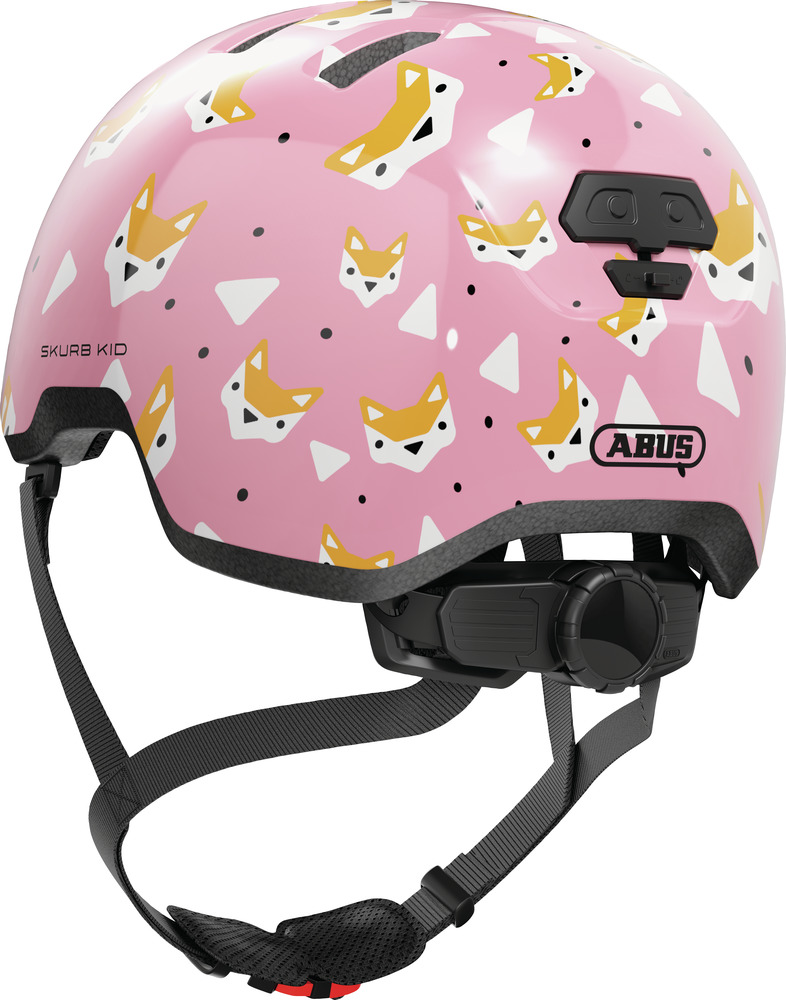 Beklædning - Cykelhjelme - Abus Skurb Kid - Rose Foxes