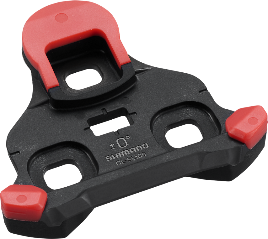 Tilbehør - Pedaler & Klamper - Shimano SPD-SLR CL-SL100 Klampesæt 0 Grader Float - Red