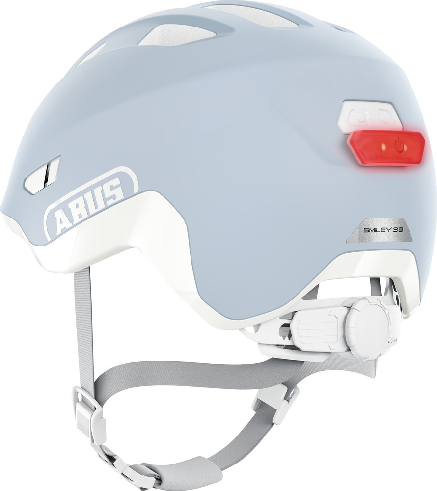 Beklædning - Cykelhjelme - Abus Smiley 3.0 ACE m. LED lys - Pure Aqua