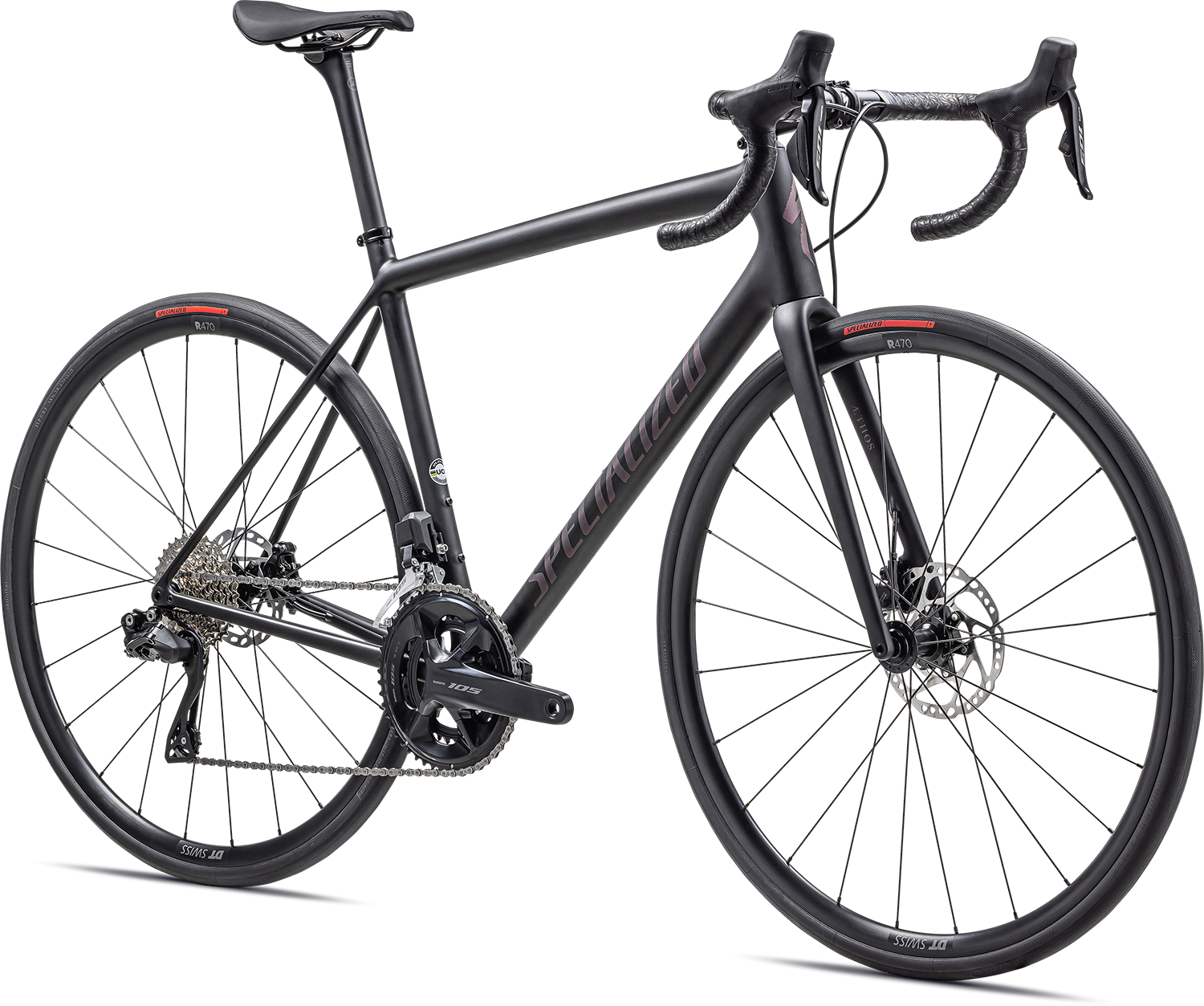 Cykler - Racercykler - Specialized Aethos Comp - Shimano 105 Di2 2024 - Sort