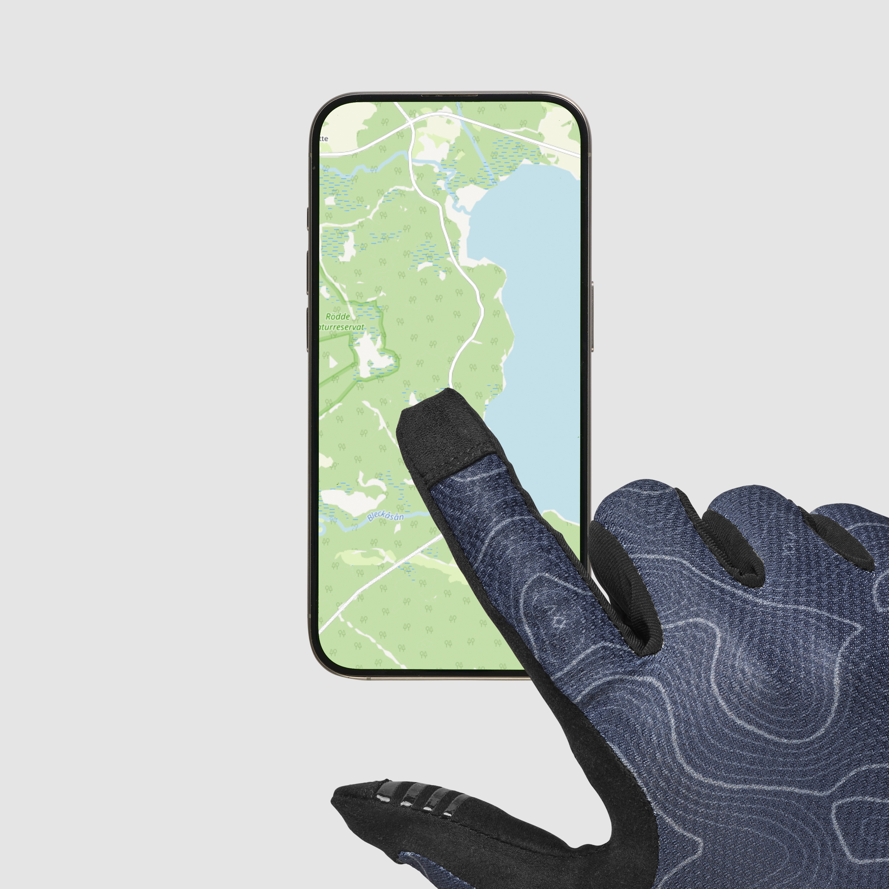 Beklædning - Cykelhandsker - GripGrab Rebel Langfingret Sommerhandsker - Navy Blue