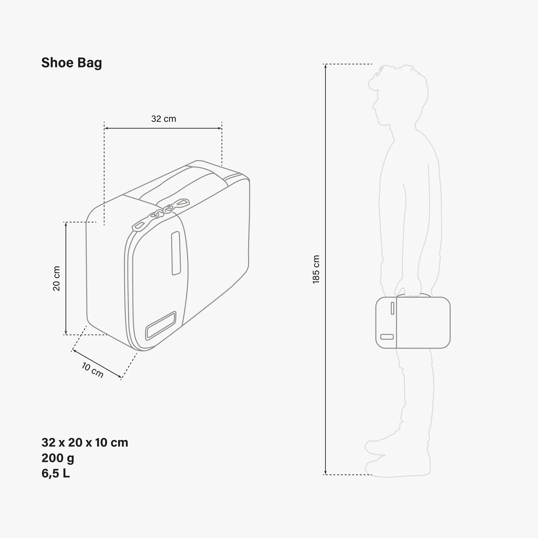 Tilbehør - Cykeltasker - Scicon Shoe Storage Bag