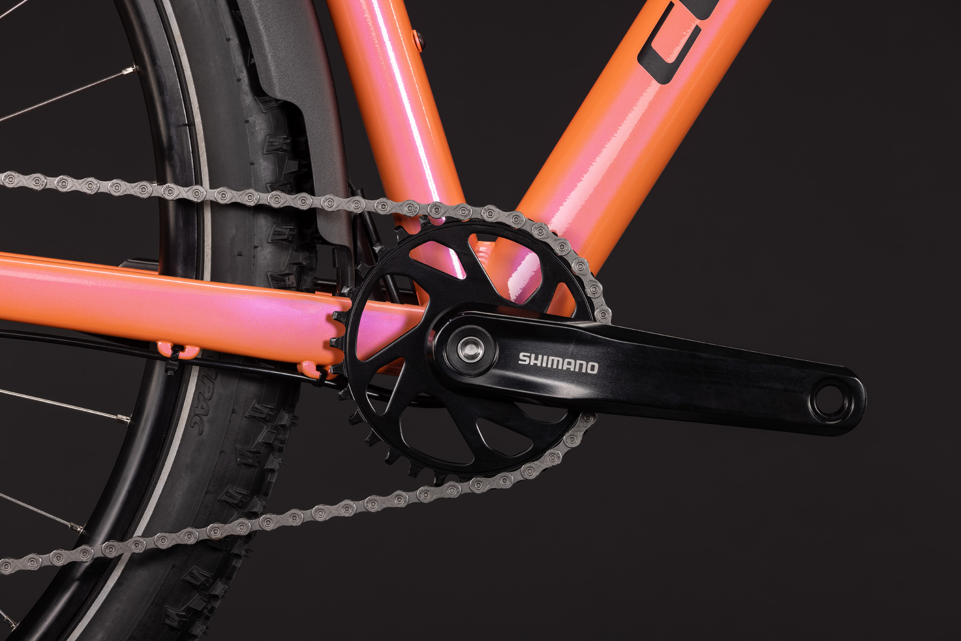 Cykler - Mountainbikes - Cube Aim ONE FE (Fully Equipped) 29" 2027 - Salmon´n´Black